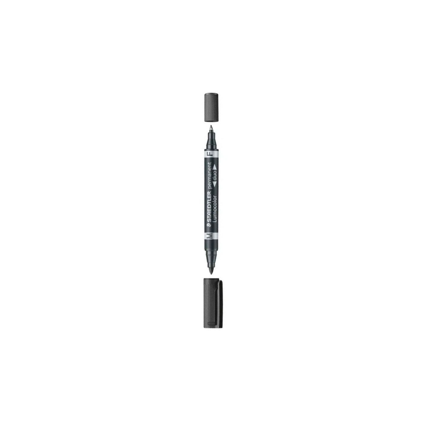 MARKER PERM. OBOSTRANI 0.6 + 1.5MM STAEDTLER CRNI