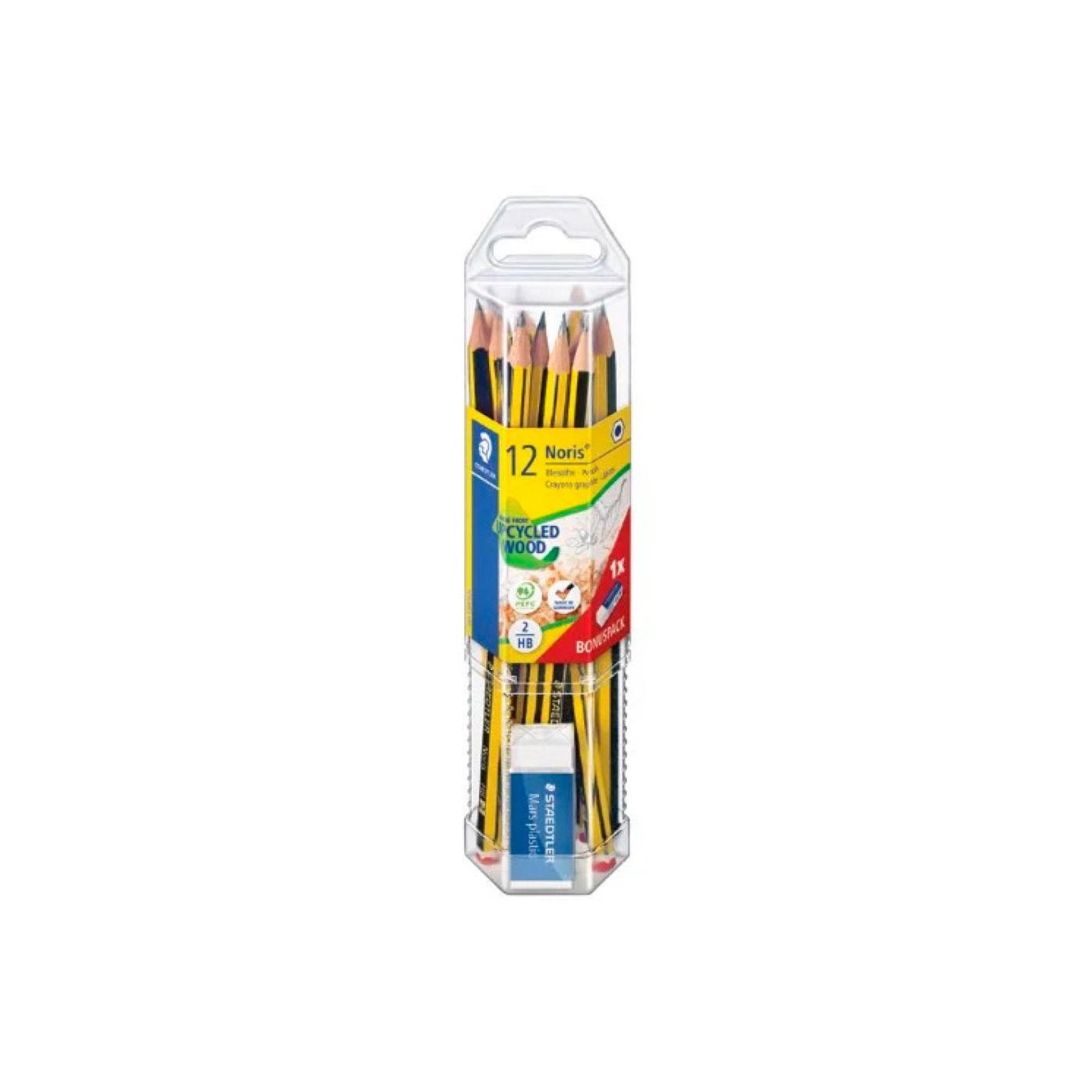 SET OLOVKI STAEDTLER NORIS 12HB+GUMICA