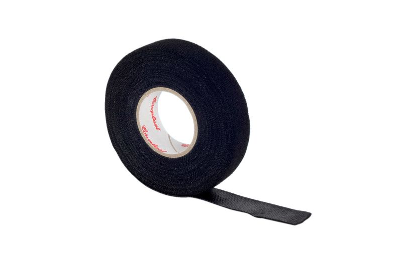 LJEPLJIVA TRAKA-POLIESTER/VUNA-CRNA-19MMX10M