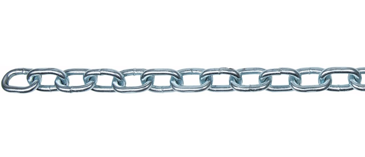 LANAC ČELIK GALVANIZIRAN 32x14x8mm 15m