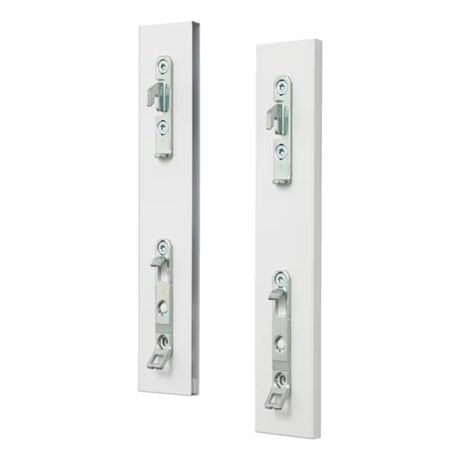 SET PRIHVATNIKA ZA F8 CRYSTAL PREDNJU MASKU, BIJEL