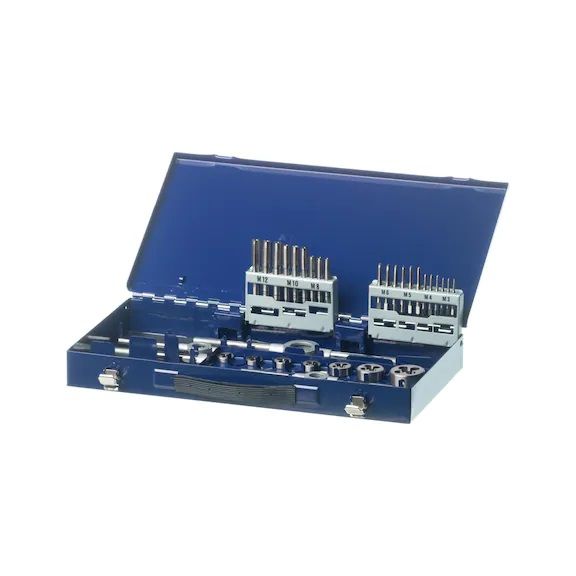SET ZA UREZIVANJE NAVOJA-SET HSS G 1/8-G1