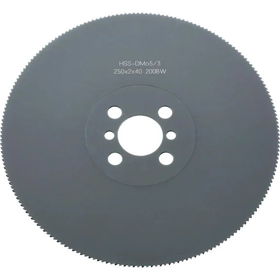 LIST KRUŽNE PILE HSS 250x2x32 mm  BW Z=200