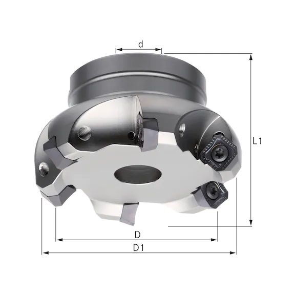 PLANSKA GL.GLAVA ZA VA P. 125,0 mm Z=8