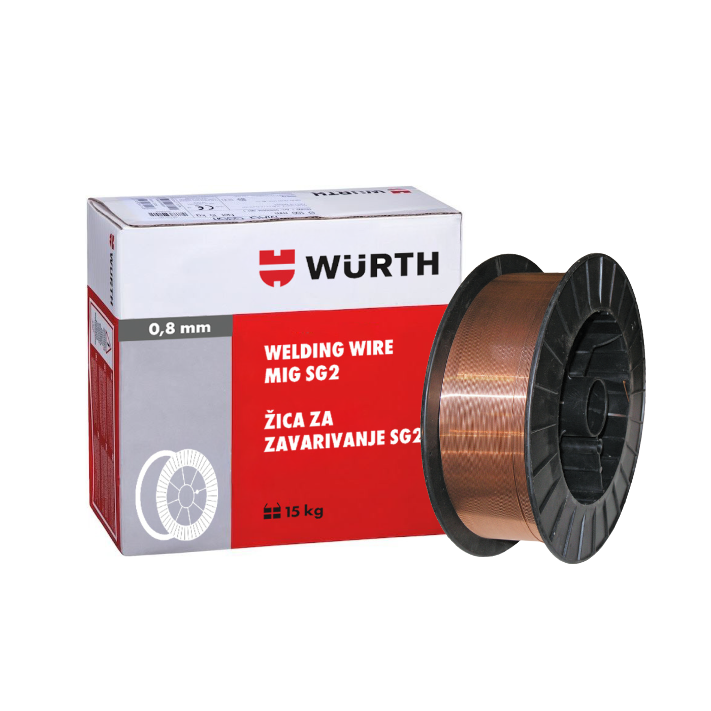 ŽICA ZA ZAVARIVANJE SG2 0.8mm 5kg