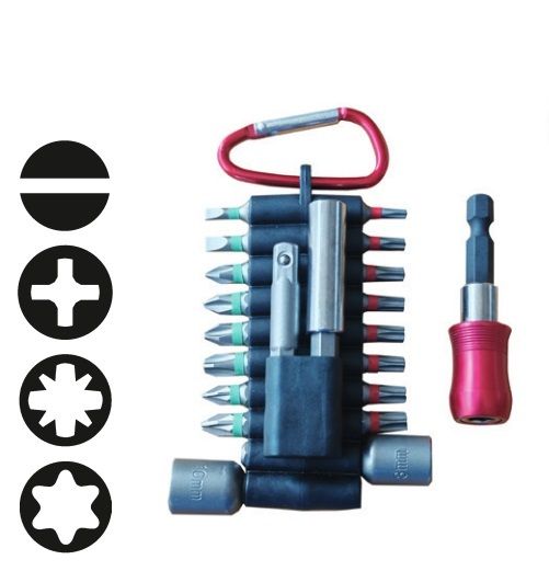SET BITOVA S MAGNETNIM PRIHVATOM TESLER 21kom