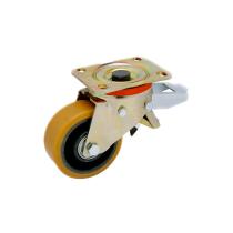 Kotač za teška opterećenja s rotirajućom pločicom i kočnicom