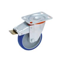 Kotač za transportne uređaje s rotirajućom pločicom i kočnicom - TPU