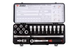 1/2" SET NASADNIH KLJUČEVA TX, ZEBRA, 21-DIJELNI