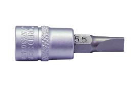 Umetak za nasadni ključ 1/4", ravni, kratki