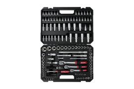 SET NASADNIH KLJUČ 1/4”-3/8”-1/2” 154KOM REDSTRIPE