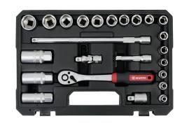 SET NASADNIH KLJUČEVA 3/8” 6-KT 24KOM REDSTRIPE