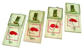 MIŠOLOVKA DRVENA 4kom