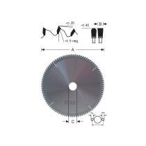Kružne Pile HM - negativne  