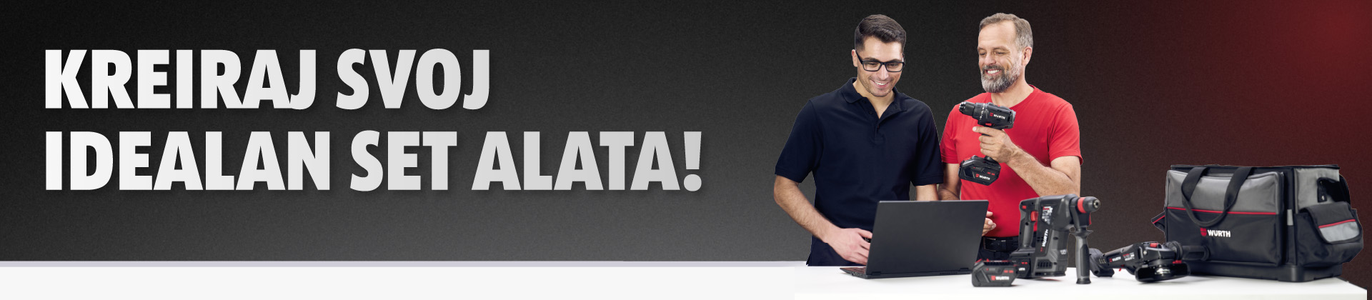 Konfigurator set aku alata - Würth